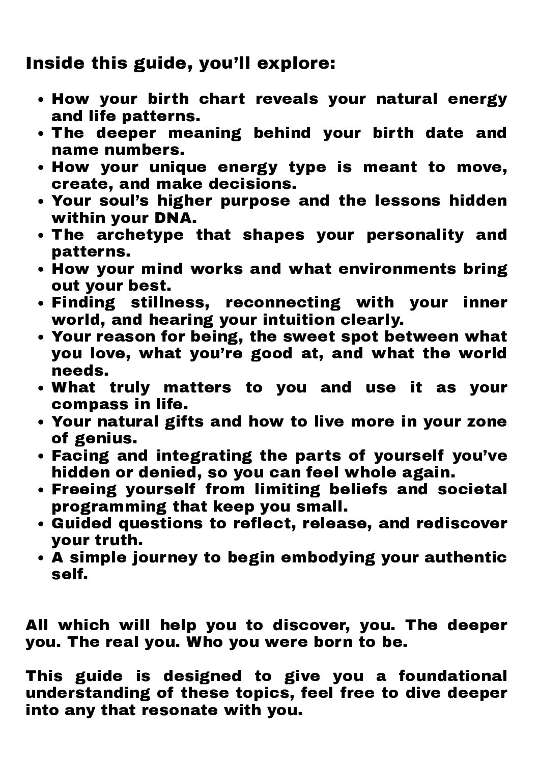 Know Yourself Guide - Image 2